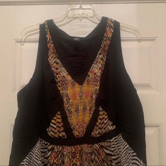 Lane Bryant Multicolor Sun Dress - Picture 6 of 8